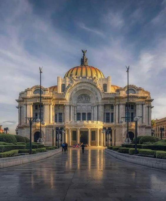 Central & Cozy Studio With Rooftop View 1 Mexico City Ngoại thất bức ảnh